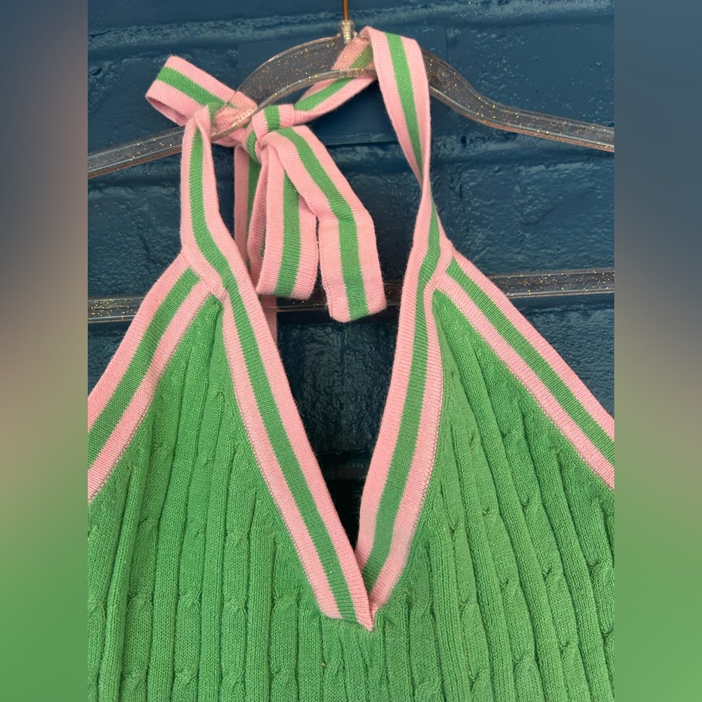 It's Our Time Green Ribbed Sleeveless Tank Top - Picture 5 of 11